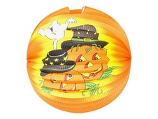 Lampiony kulaté 25 cm / mix Halloween