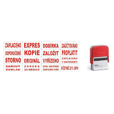 Colop razítko Printer 20/L s textem ZAPLACENO