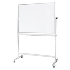 Magnetická otočná tabule na mobilním stojanu - 100 x 150 cm