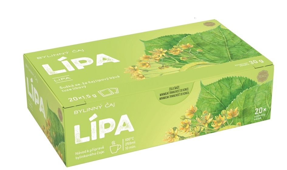 Čaj Leros Panda Natur bylinný - Lípa